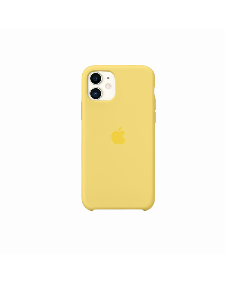 Carcasa Silicona iPhone 11 + Lámina pantalla Vidrio Templado