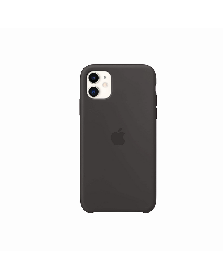 Carcasa Silicona iPhone 11 + Lámina pantalla Vidrio Templado