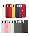 Carcasa Silicona iPhone 11 + Lámina pantalla Vidrio Templado