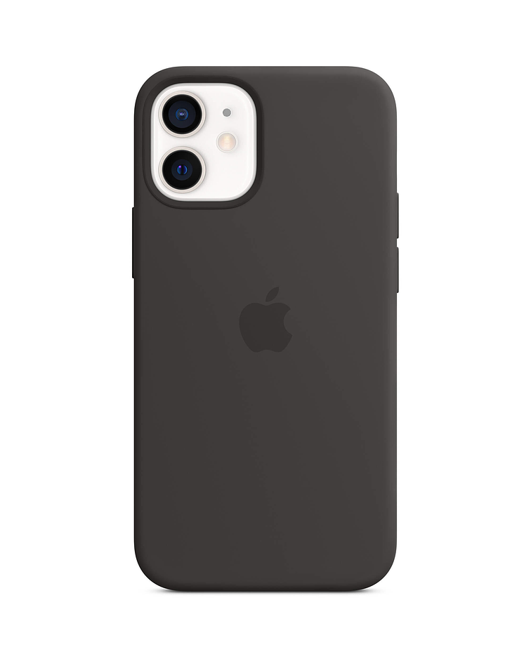 Carcasa Silicona iPhone 12 Pro Max Negro