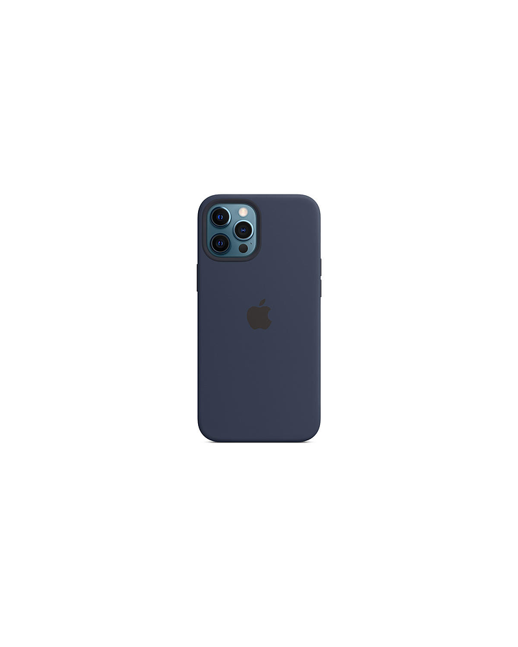 Carcasa Silicona iPhone 12 Pro Max Azul