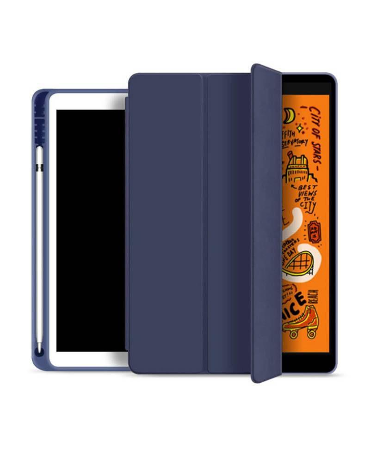 Carcasa Smart Cover Pen Slot para iPad 10.2'' Azul