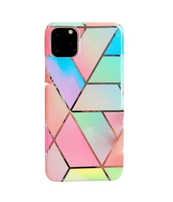 Carcasa compatible iphone 12/12 PRO Mármol colorida