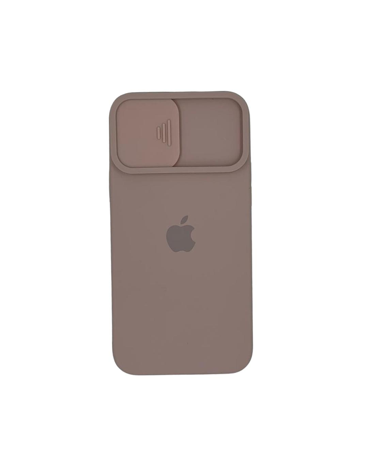 Carcasa Silicona Cubre Camara Compatible Con Iphone 13 colores 