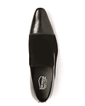 Zapato cuero con gamuza negro K8209-B19