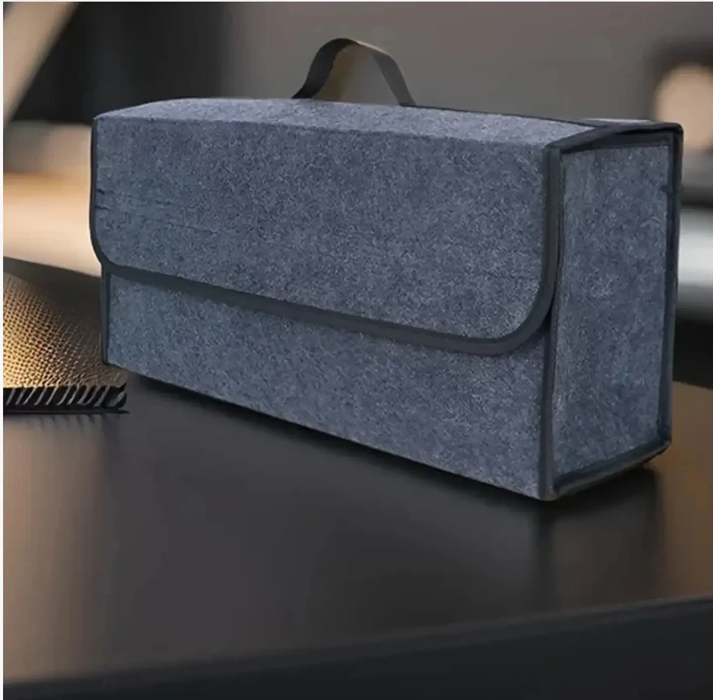 Organizador de Maletero para Auto Plegable, Antideslizante y de Gran Capacidad 1