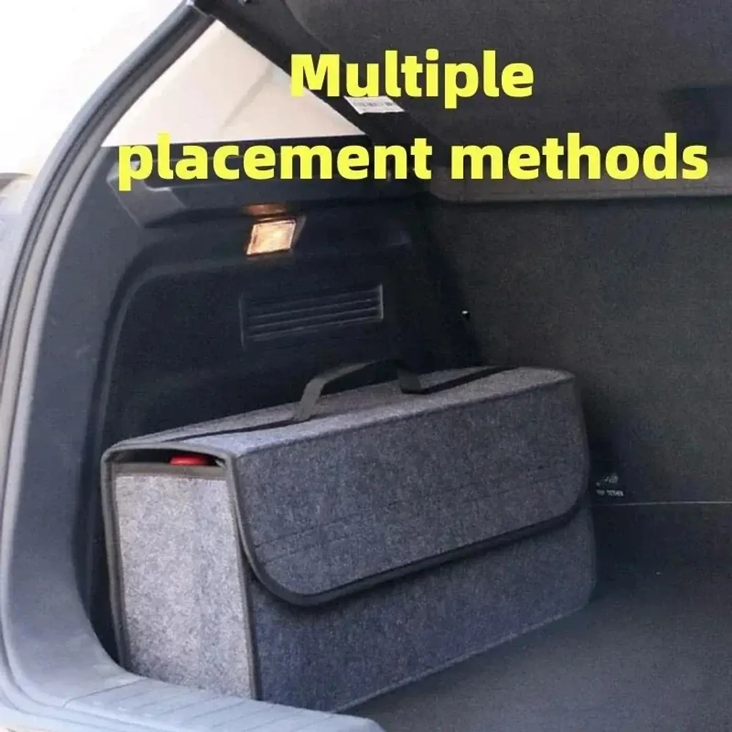 Organizador de Maletero para Auto Plegable, Antideslizante y de Gran Capacidad 2