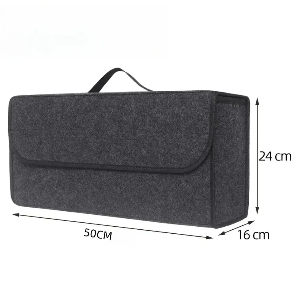 Organizador de Maletero para Auto Plegable, Antideslizante y de Gran Capacidad 3