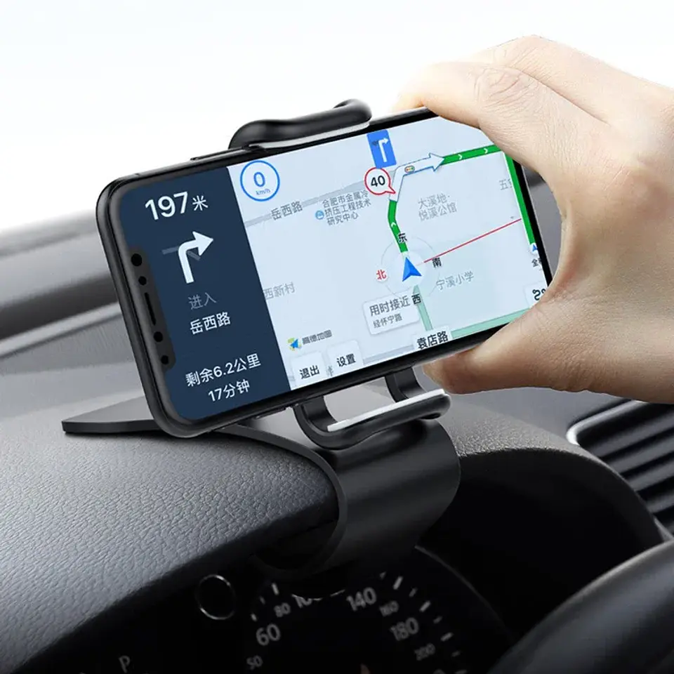 Soporte Giratorio 360° para Celular de Auto - Ajustable y Universal 3