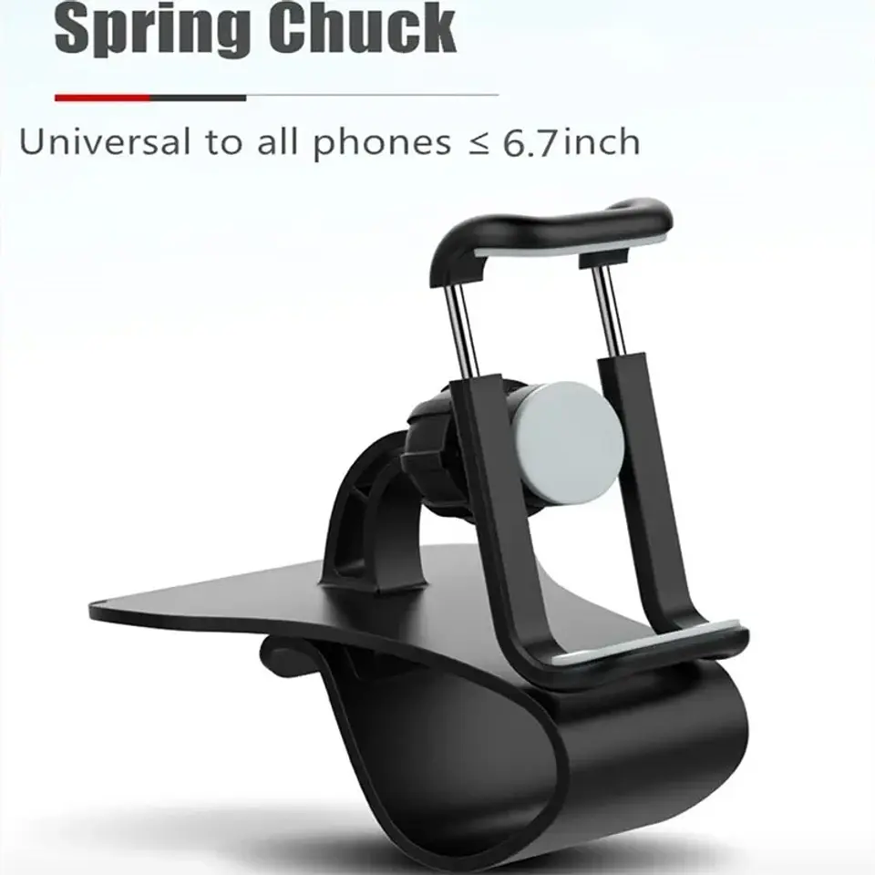 Soporte Giratorio 360° para Celular de Auto - Ajustable y Universal 5
