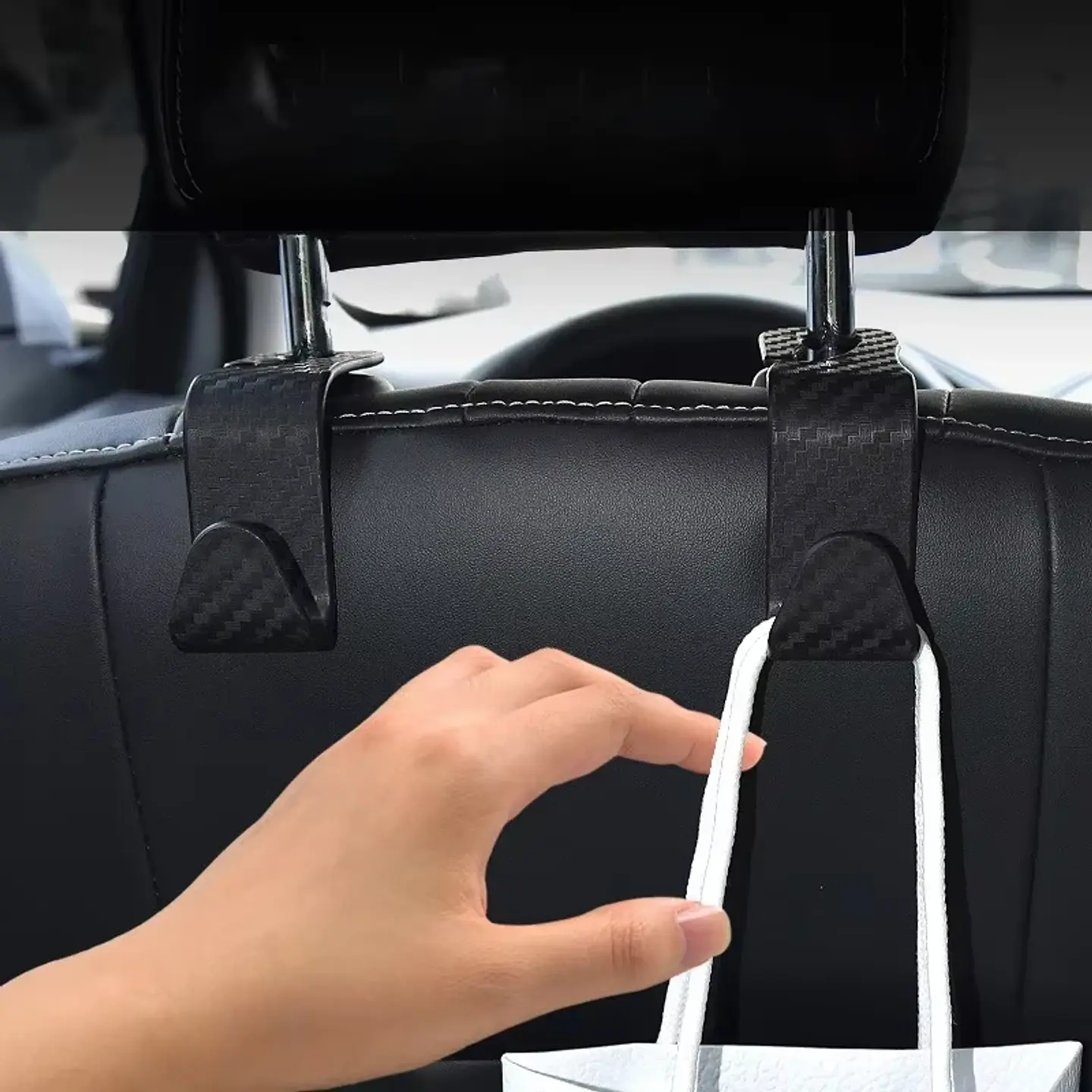 Ganchos para Apoyacabezas de Auto – Pack de 4 5