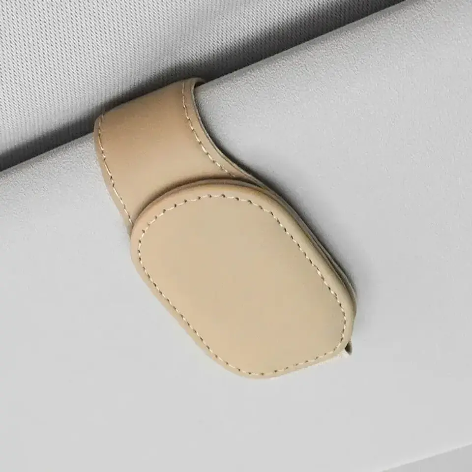 Porta Lentes Magnético para Parasol de Auto - Organizador Universal 14