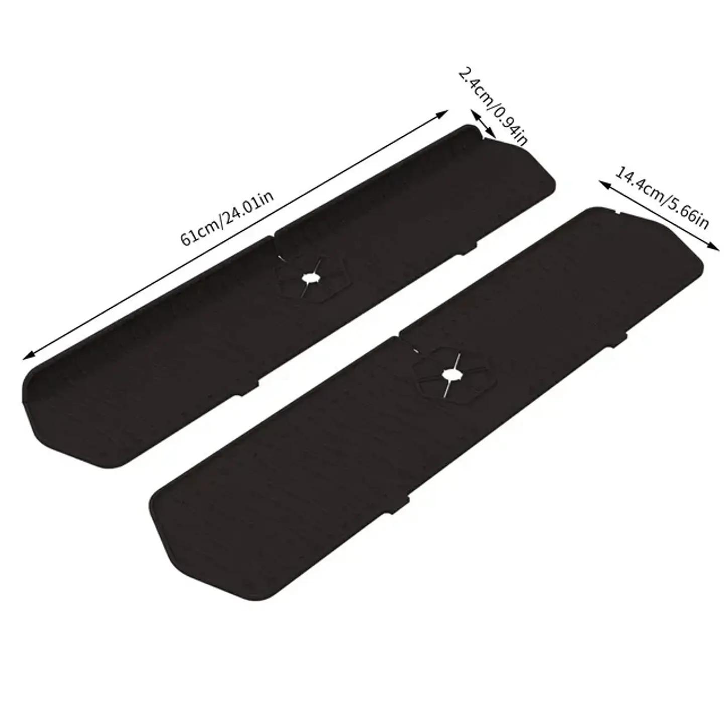 Alfombrilla de silicona antisalpicaduras para grifo y fregadero 8