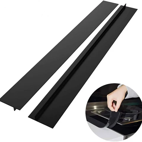 Protector de silicona para espacios entre cocina y mesón