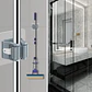 Organizador adhesivo multiuso para escobas y utensilios - Miniatura 3