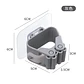 Organizador adhesivo multiuso para escobas y utensilios - Miniatura 4