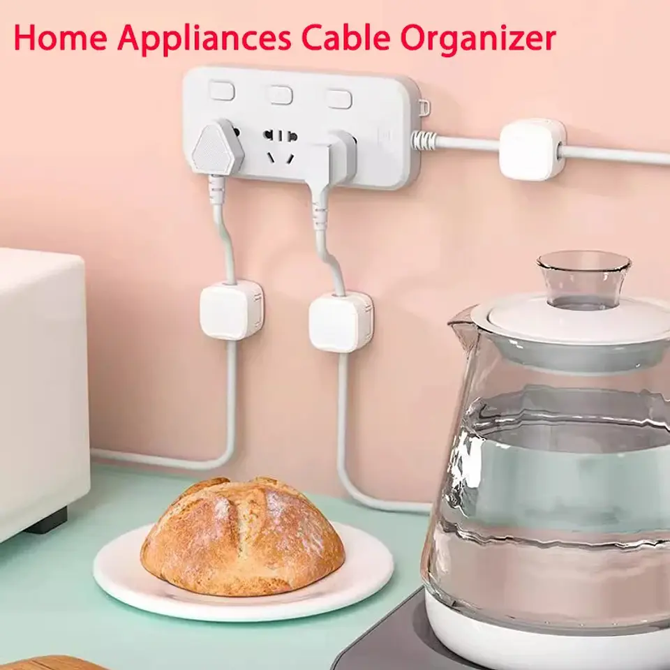 Organizador magnético adhesivo para cables 5