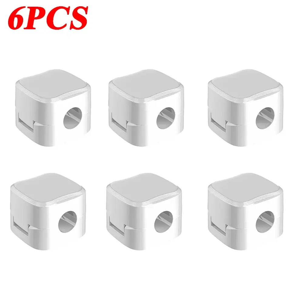 Organizador magnético adhesivo para cables 7