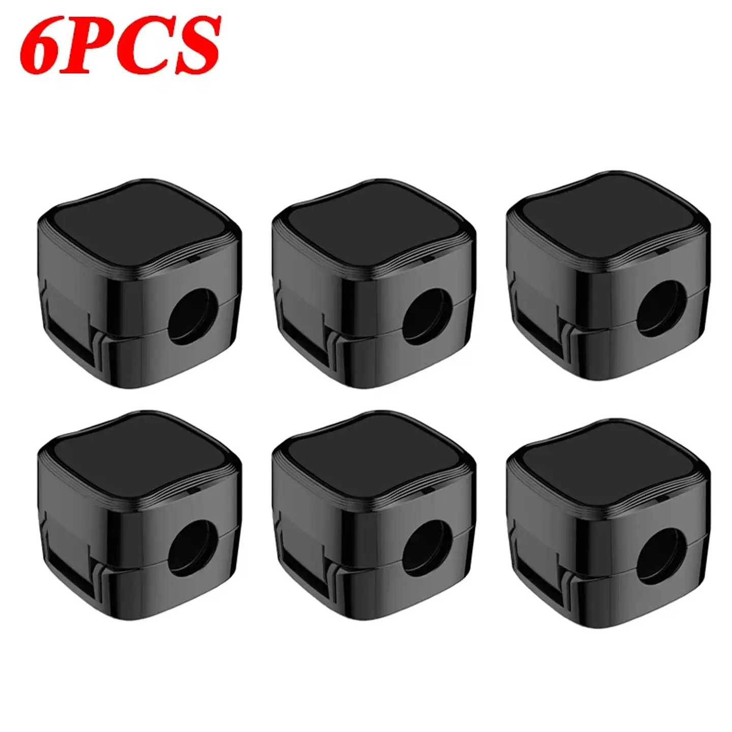 Organizador magnético adhesivo para cables 12