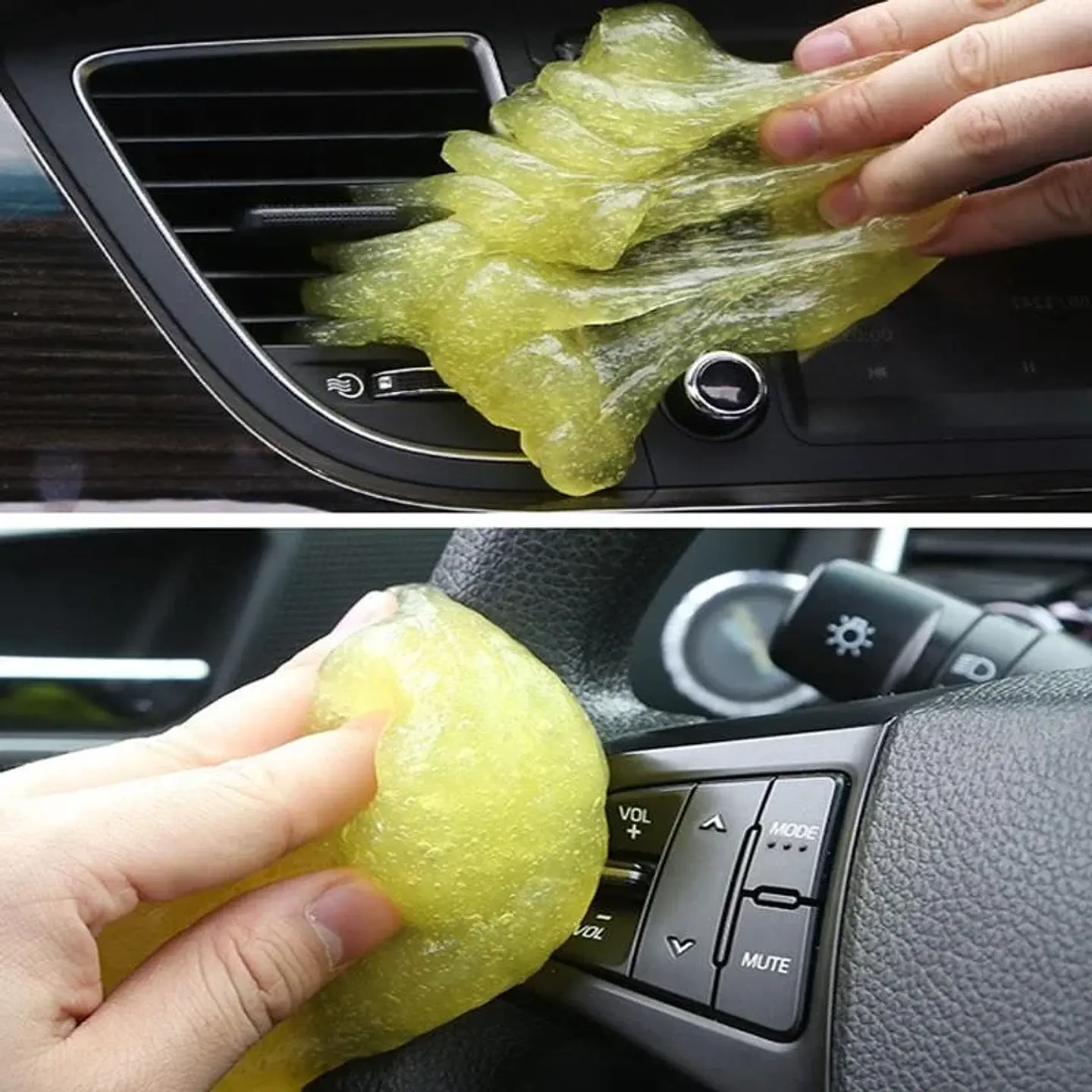 Gel limpiador atrapa polvo para auto y teclados 6