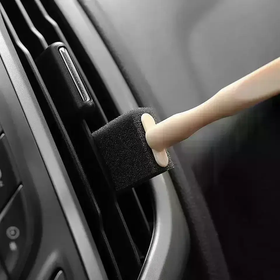 Cepillo para Limpieza de Rejillas de Aire del Auto - Pack de 10 2