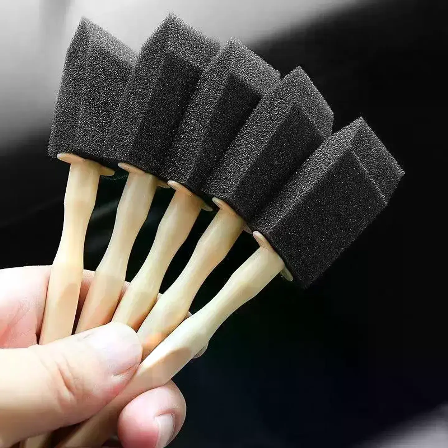 Cepillo para Limpieza de Rejillas de Aire del Auto - Pack de 10 4