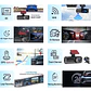 Cámara Dash Cam 4K Wifi para Auto con Cámara Trasera, Visión Nocturna y Monitor de Estacionamiento. - Miniatura 4
