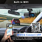 Cámara Dash Cam 4K Wifi para Auto con Cámara Trasera, Visión Nocturna y Monitor de Estacionamiento. - Miniatura 6