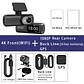 Cámara Dash Cam 4K Wifi para Auto con Cámara Trasera, Visión Nocturna y Monitor de Estacionamiento. - Miniatura 7