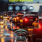 Cámara Dash Cam 4K Wifi para Auto con Cámara Trasera, Visión Nocturna y Monitor de Estacionamiento. - Miniatura 20