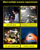 Linterna LED Recargable Solar para Camping - 3 Modos de Iluminación. - Miniatura 7