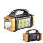 Linterna LED Solar Recargable Multifuncional para Camping con Power Bank - Miniatura 8
