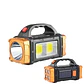 Linterna LED Solar Recargable Multifuncional para Camping con Power Bank - Miniatura 10