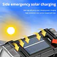Linterna LED Solar Recargable Multifuncional para Camping con Power Bank - Miniatura 15