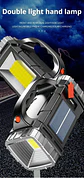 Linterna LED Solar Recargable Multifuncional para Camping con Power Bank - Miniatura 17