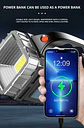 Linterna LED Solar Recargable Multifuncional para Camping con Power Bank - Miniatura 23