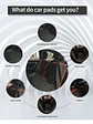Funda Protectora Impermeable para Asientos Traseros de Auto para Perros, Gatos y Mascotas de Razas Pequeñas. - Miniatura 4