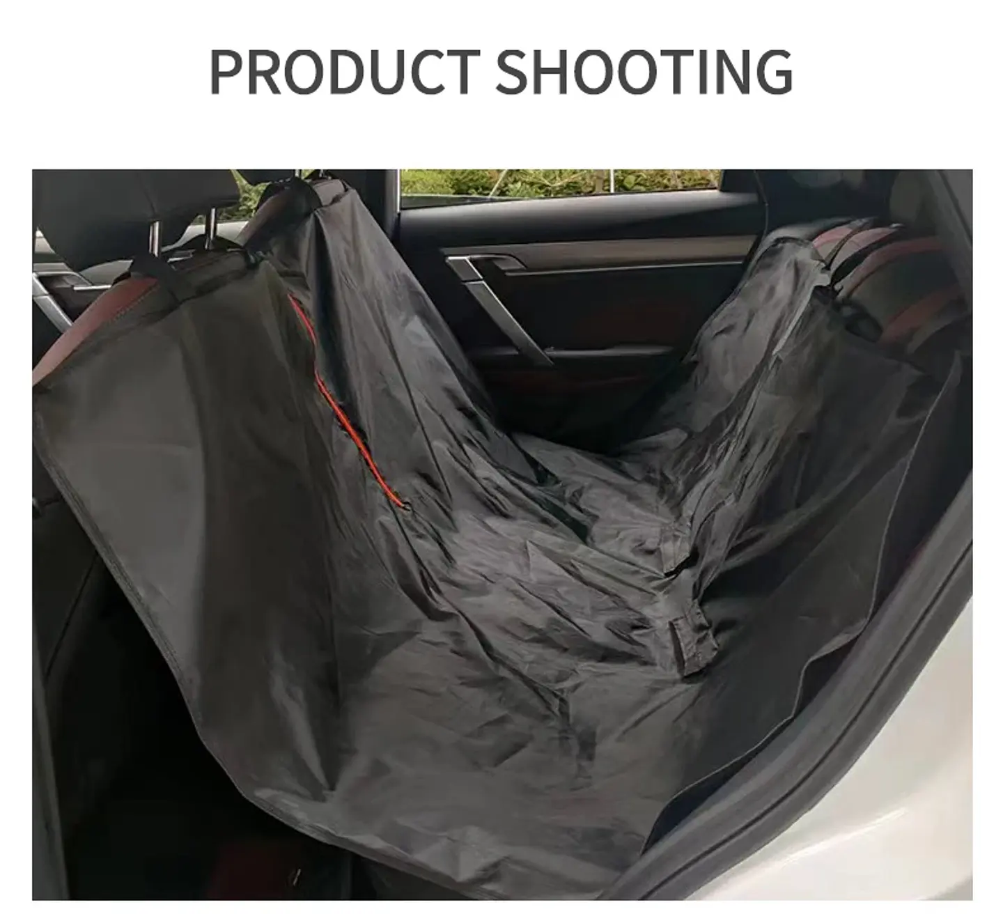 Funda Protectora Impermeable para Asientos Traseros de Auto para Perros, Gatos y Mascotas de Razas Pequeñas. 6