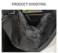 Funda Protectora Impermeable para Asientos Traseros de Auto para Perros, Gatos y Mascotas de Razas Pequeñas. - Miniatura 6
