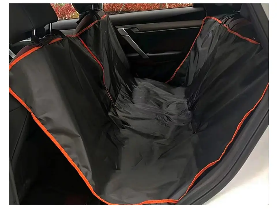 Funda Protectora Impermeable para Asientos Traseros de Auto para Perros, Gatos y Mascotas de Razas Pequeñas. 7
