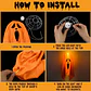 Fantasma LED Colgante Luminoso para Halloween – 30 cm - Miniatura 6