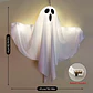 Fantasma LED Colgante Luminoso para Halloween – 30 cm - Miniatura 8