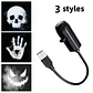 Proyector LED Halloween USB con Diseños para Pared y Techo - Miniatura 9
