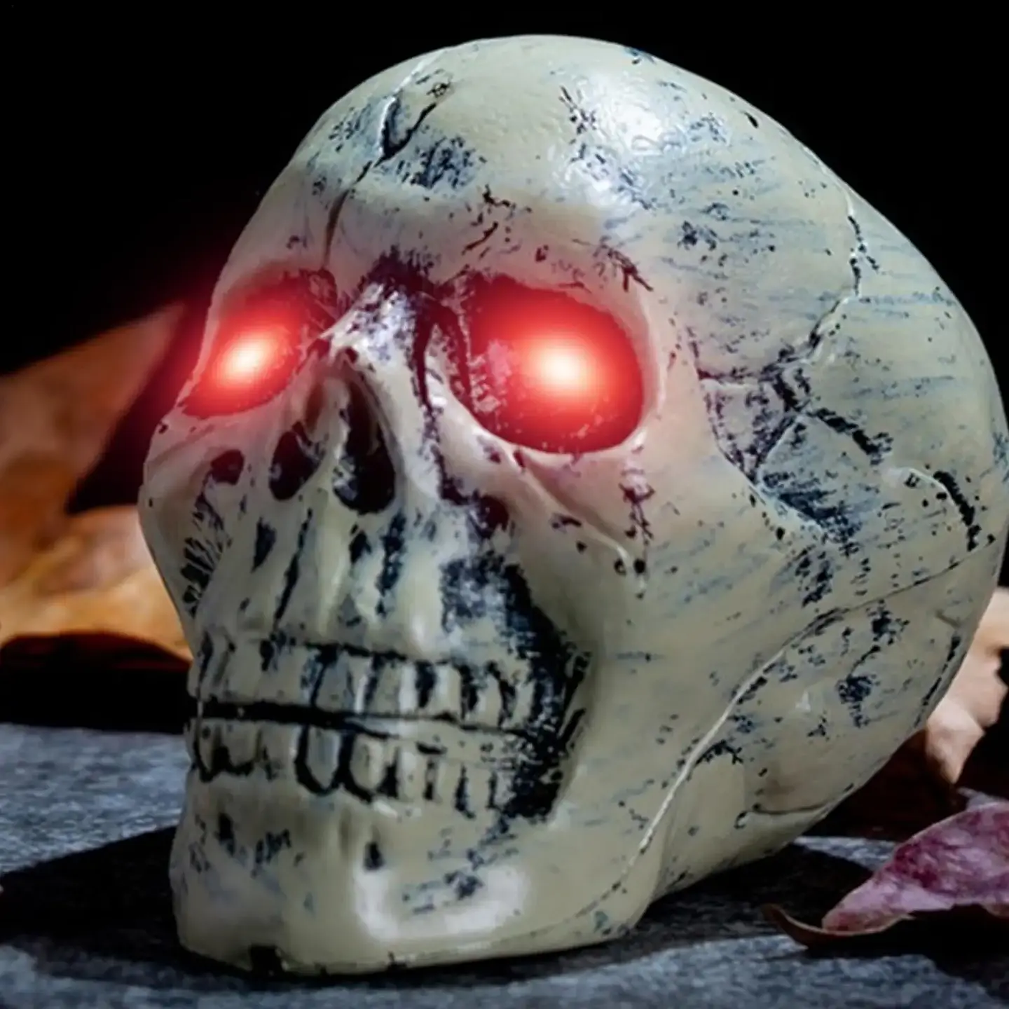 Ojos LED Luminosos con Temporizador para Decoración Halloween 3