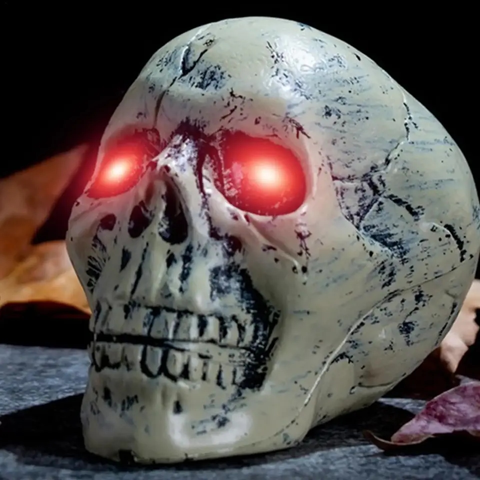 Ojos LED Luminosos con Temporizador para Decoración Halloween 3