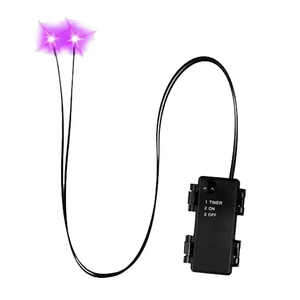 Ojos LED Luminosos con Temporizador para Decoración Halloween 9