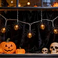 Guirnalda Halloween 10 Arañas LED – 1,5 m a Pilas - Miniatura 8
