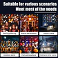 Proyector LED Halloween USB 5V con Diseños Giratorios - Miniatura 5