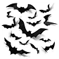 Murciélagos 3D Adhesivos para Halloween – Packs de 12 a 120 Piezas - Miniatura 5