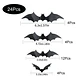 Murciélagos 3D Adhesivos para Halloween – Packs de 12 a 120 Piezas - Miniatura 8
